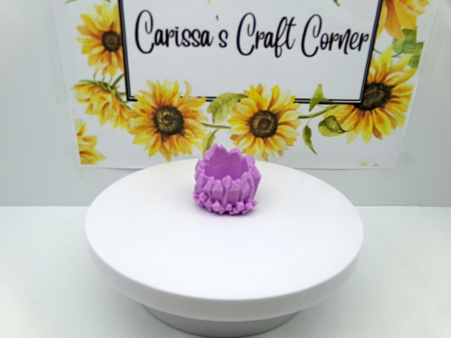 Crystal Rock Trash Cover Minder