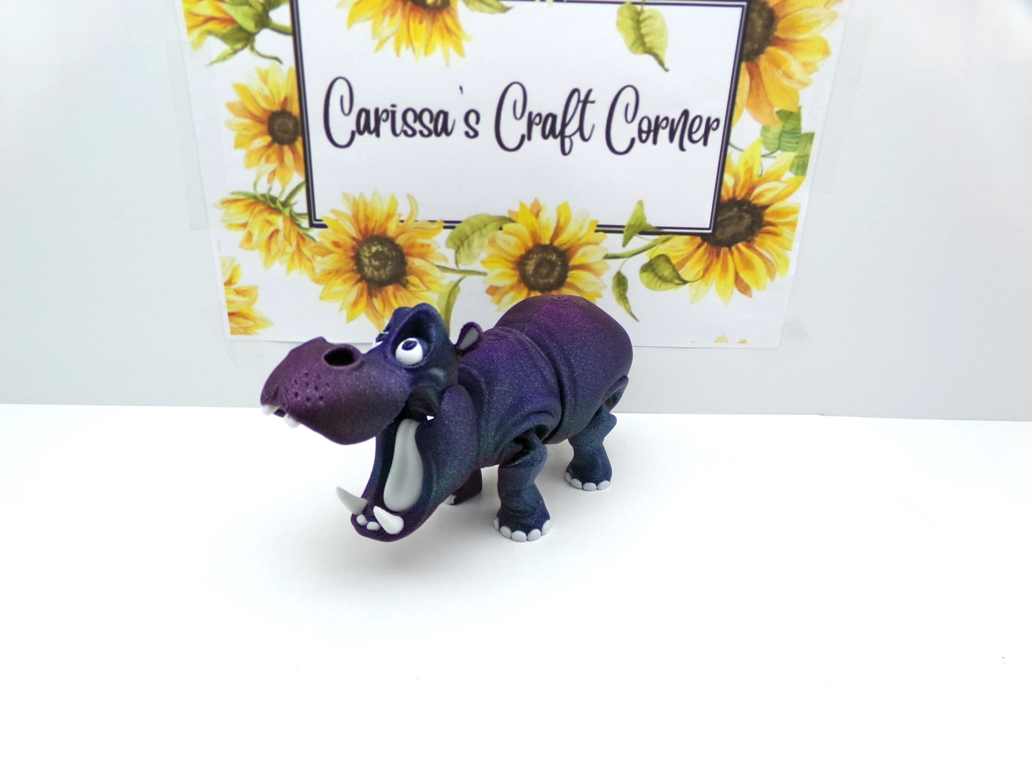 3D Printed Articulated Hippo