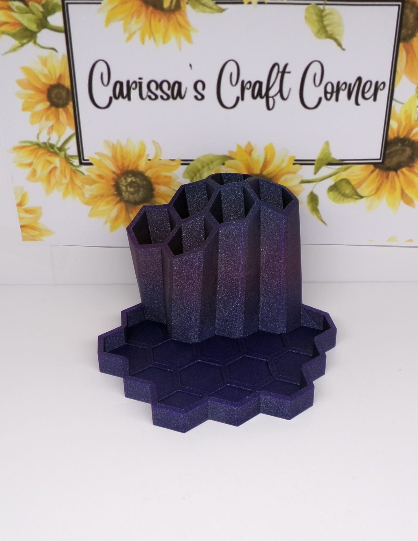 6 Pen Holder with tray
