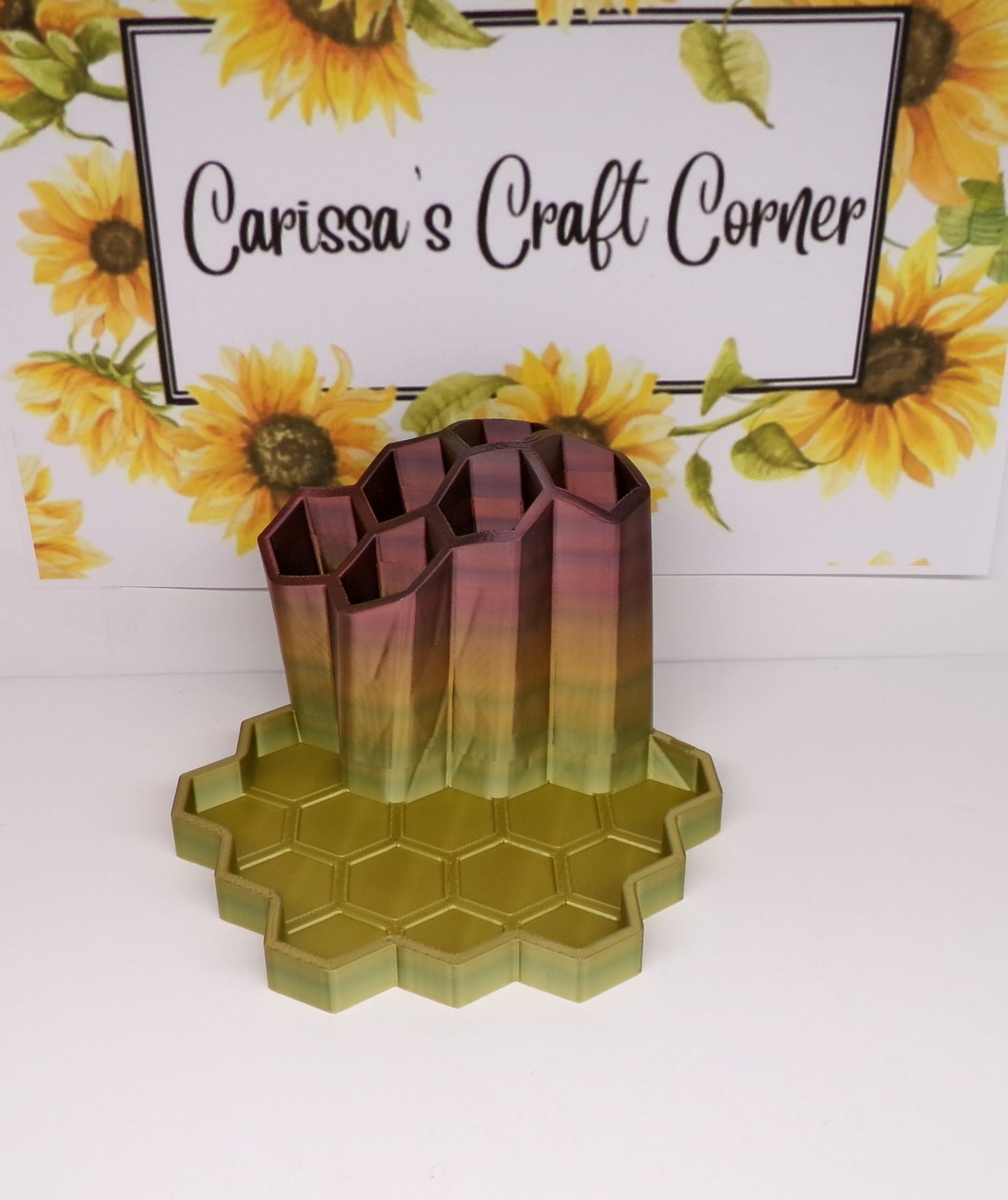 6 Pen Holder with tray