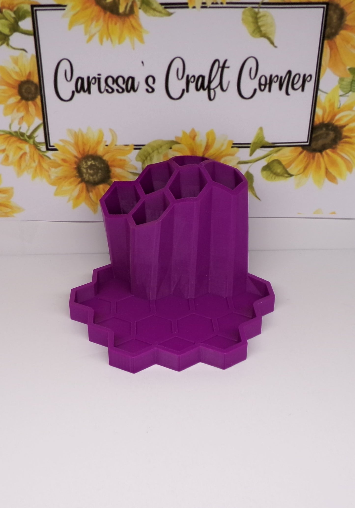 6 Pen Holder with tray