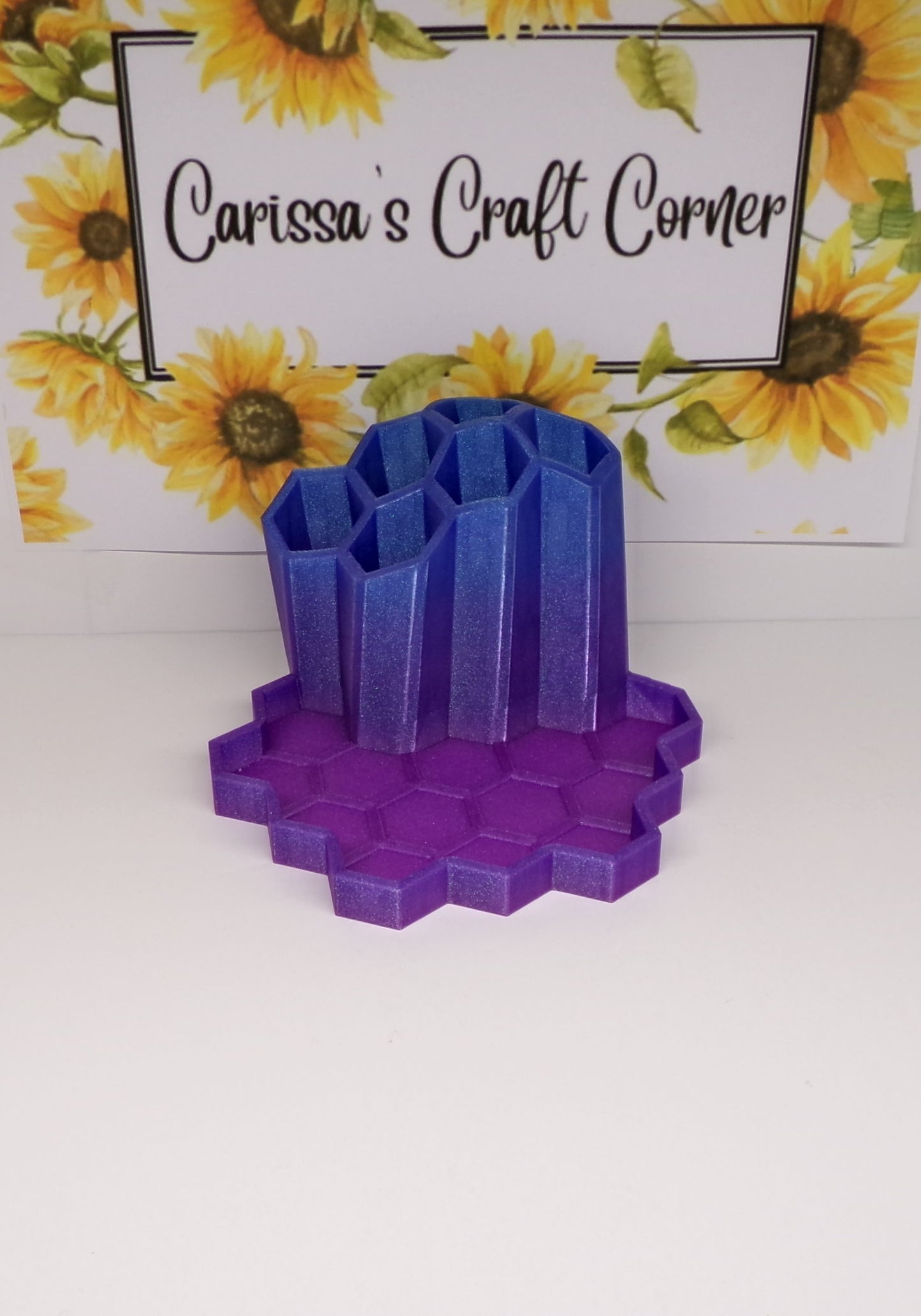 6 Pen Holder with tray