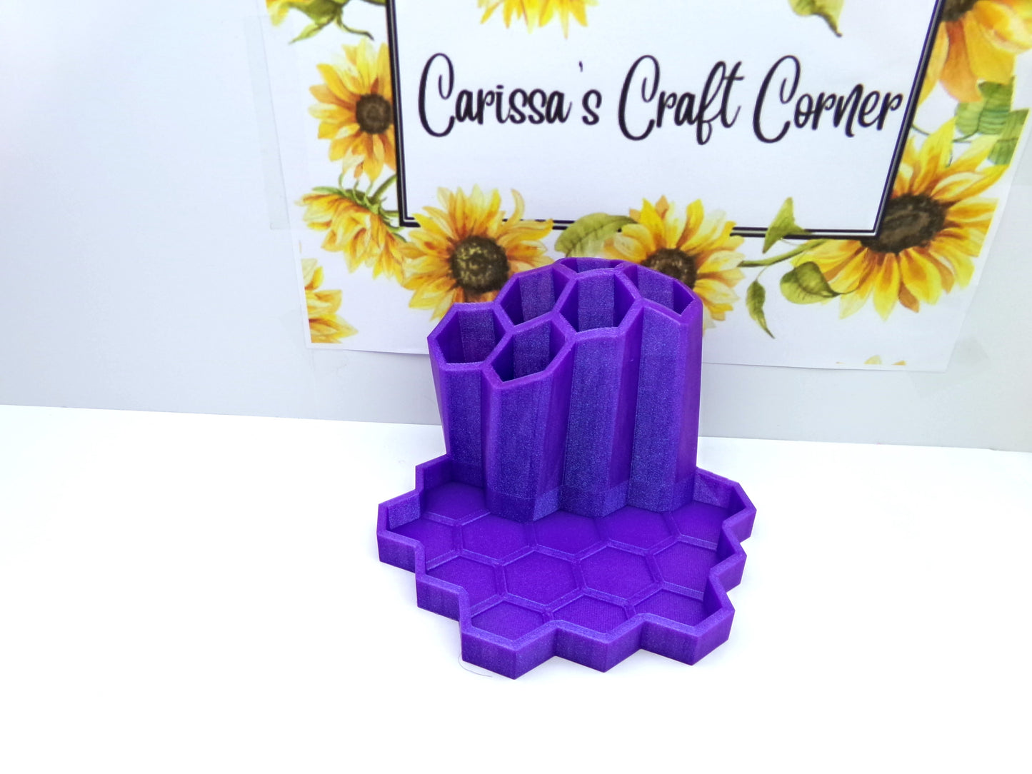 6 Pen Holder with tray
