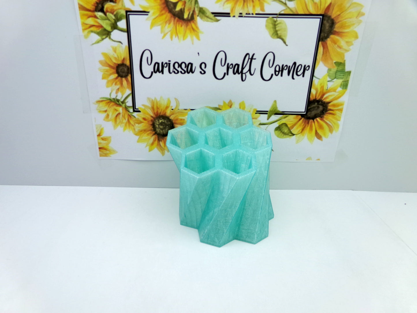7 Slot Twisty Pen Holder