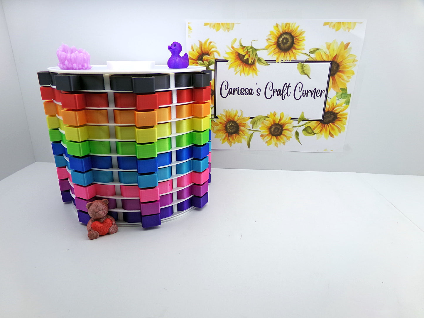 Speciality Item Lazy Susan Organizer With Drill Trays