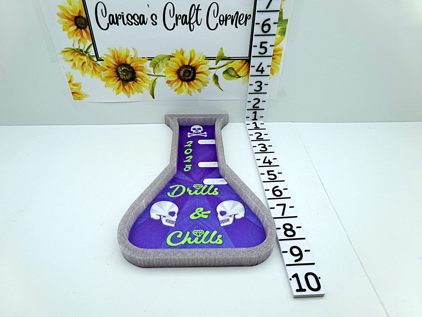 Drills & Chills 2025 Beaker Trinket Tray