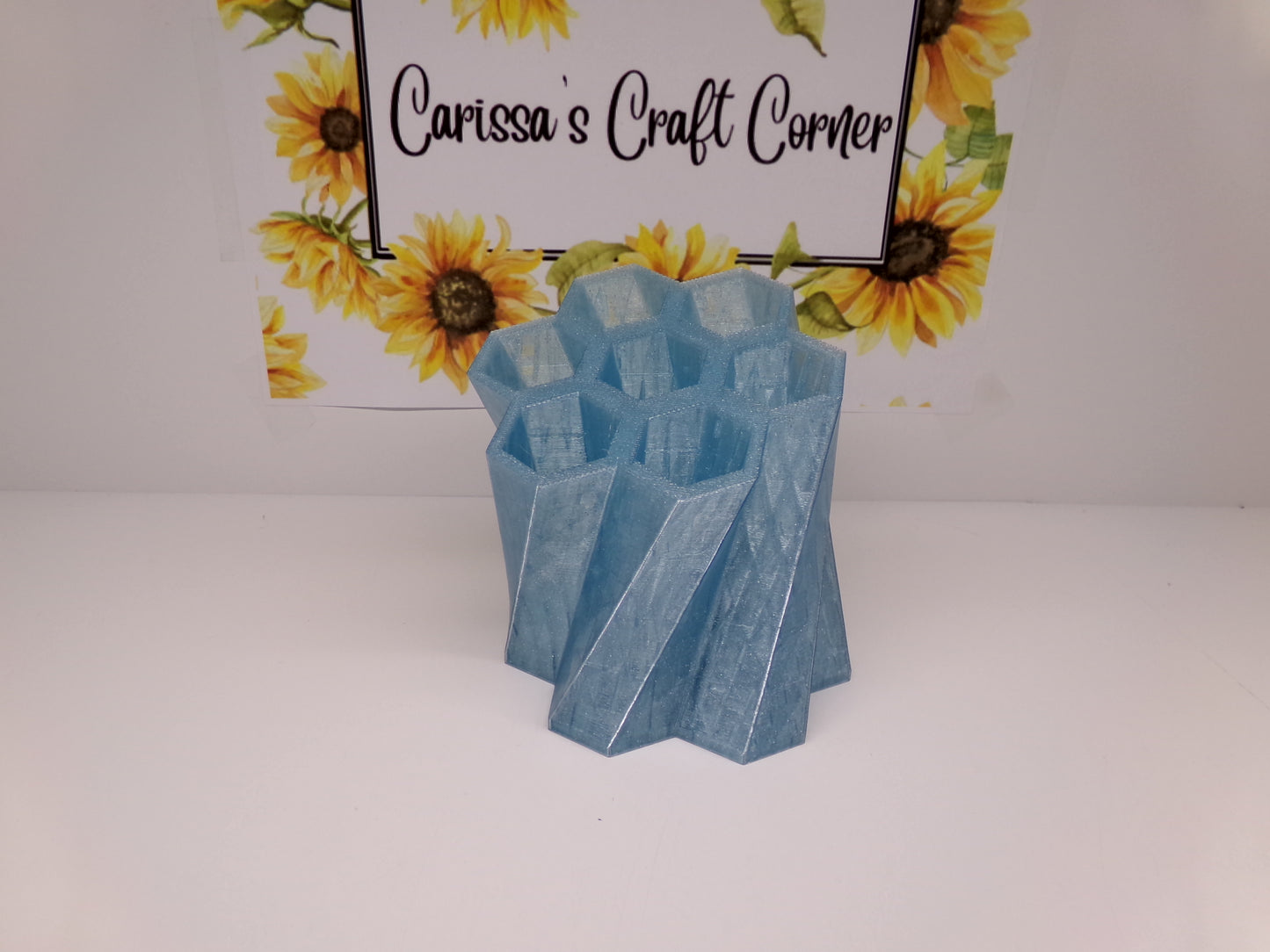 7 Slot Twisty Pen Holder
