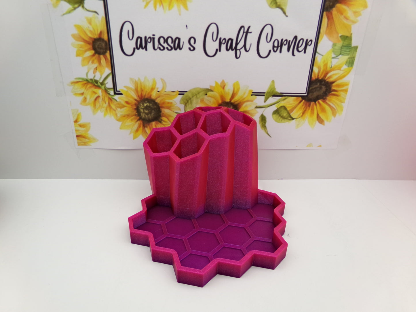 6 Pen Holder with tray