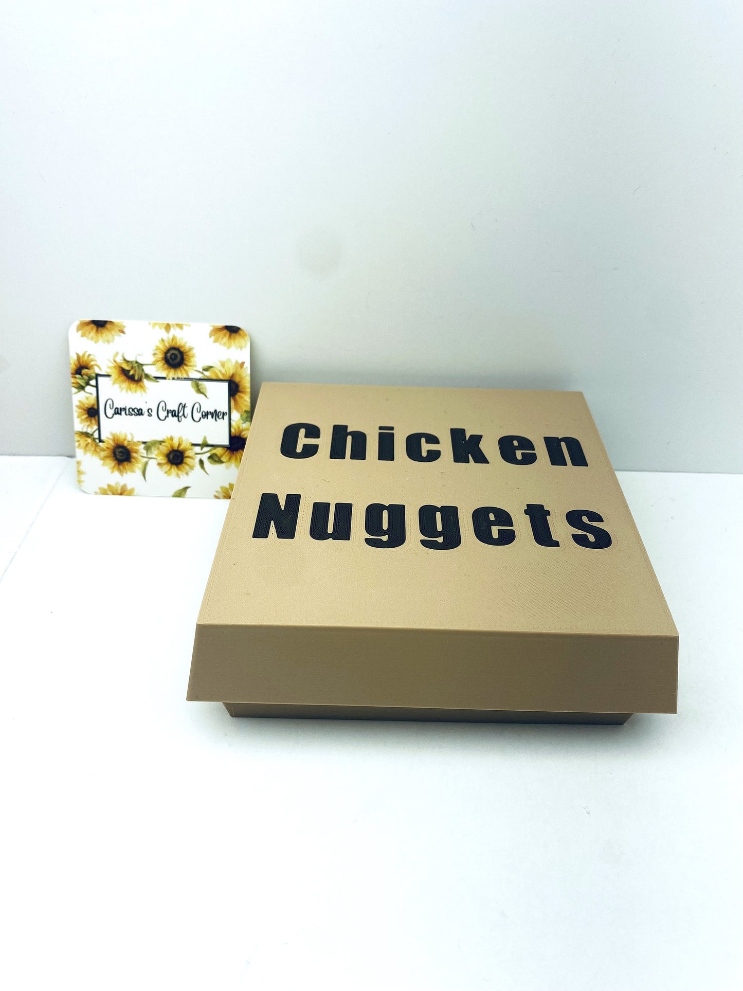 Fry Guy with Ketchup & Chicken Nugget with BBQ Sauce
