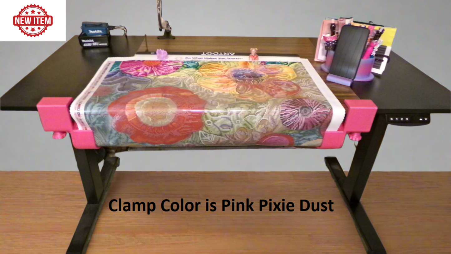 Diamond Painting Canvas Holder Table Clamp Set
