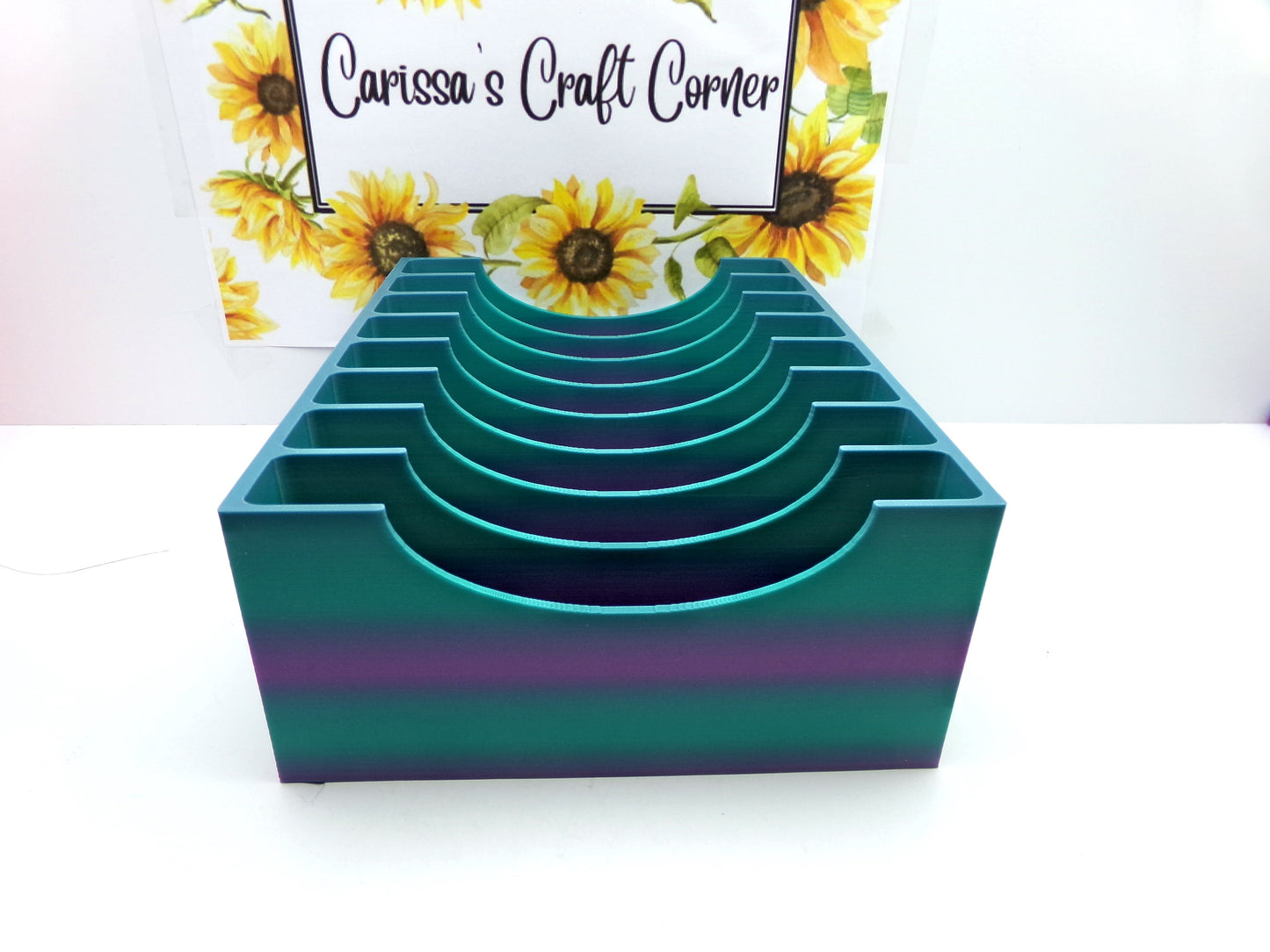 Recipe Box Style Release Paper Holder