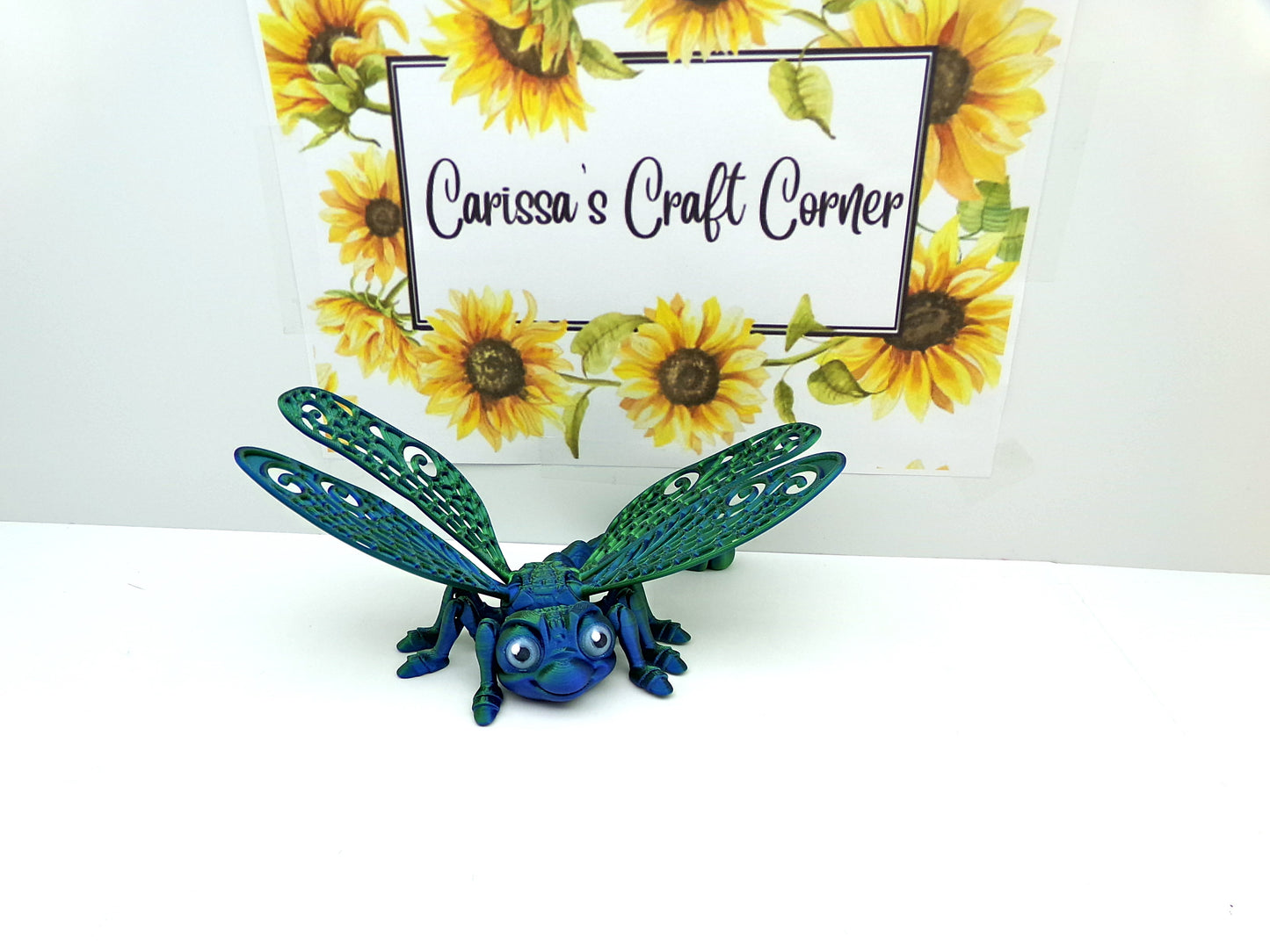3D Printed Articulated Dragonfly