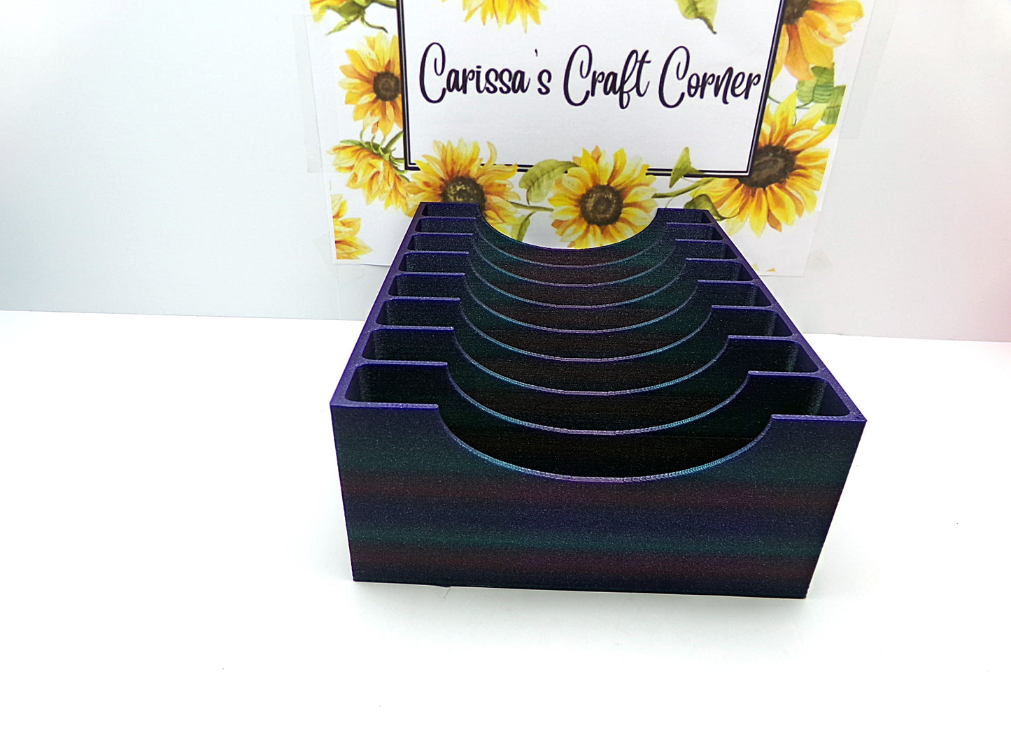 Recipe Box Style Release Paper Holder