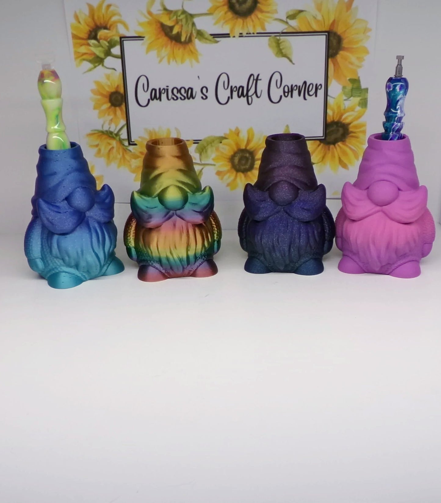 Gnome pen holder