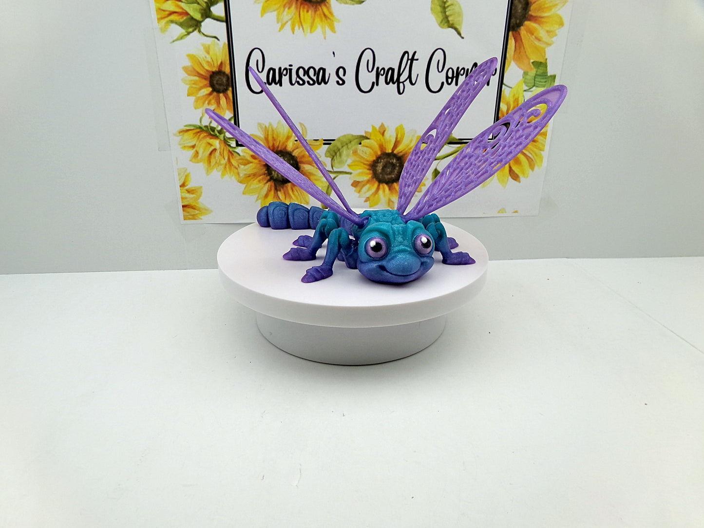 3D Printed Articulated Dragonfly