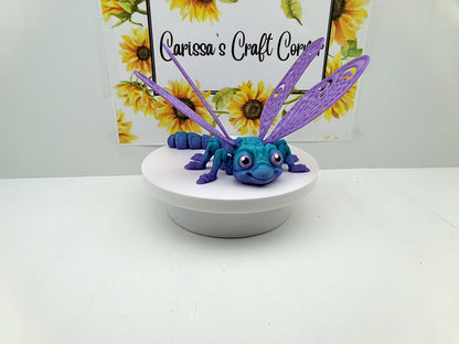 3D Printed Articulated Dragonfly