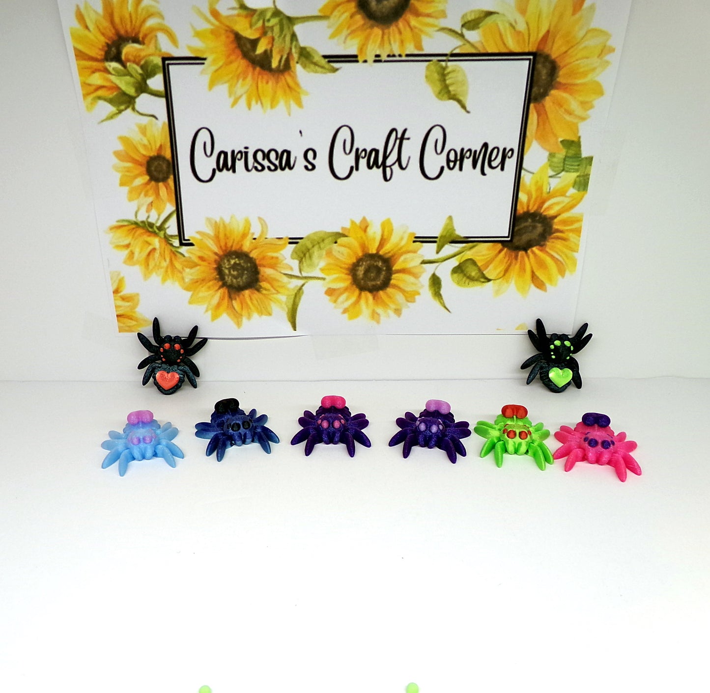 Heart Spider Cover Minders