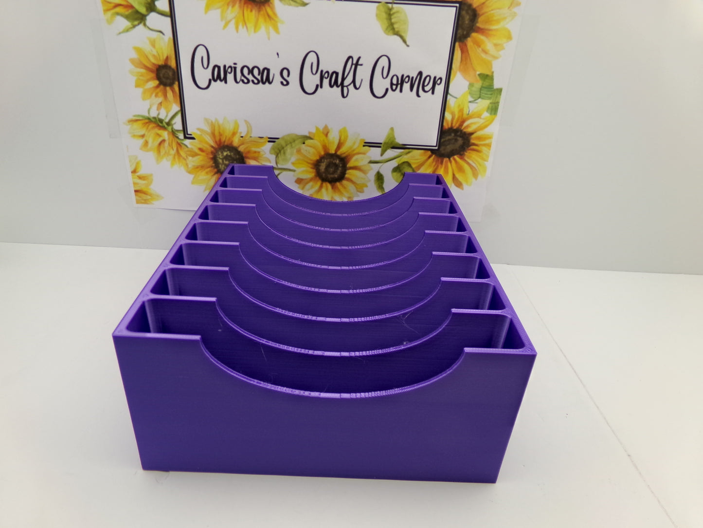 Recipe Box Style Release Paper Holder