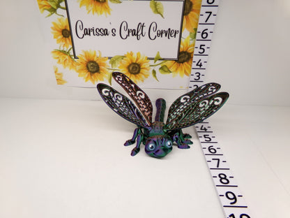 3D Printed Articulated Dragonfly