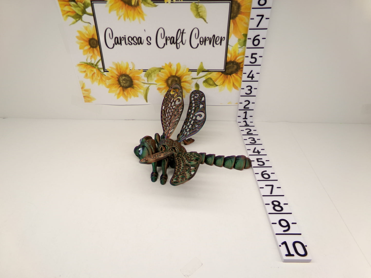 3D Printed Articulated Dragonfly