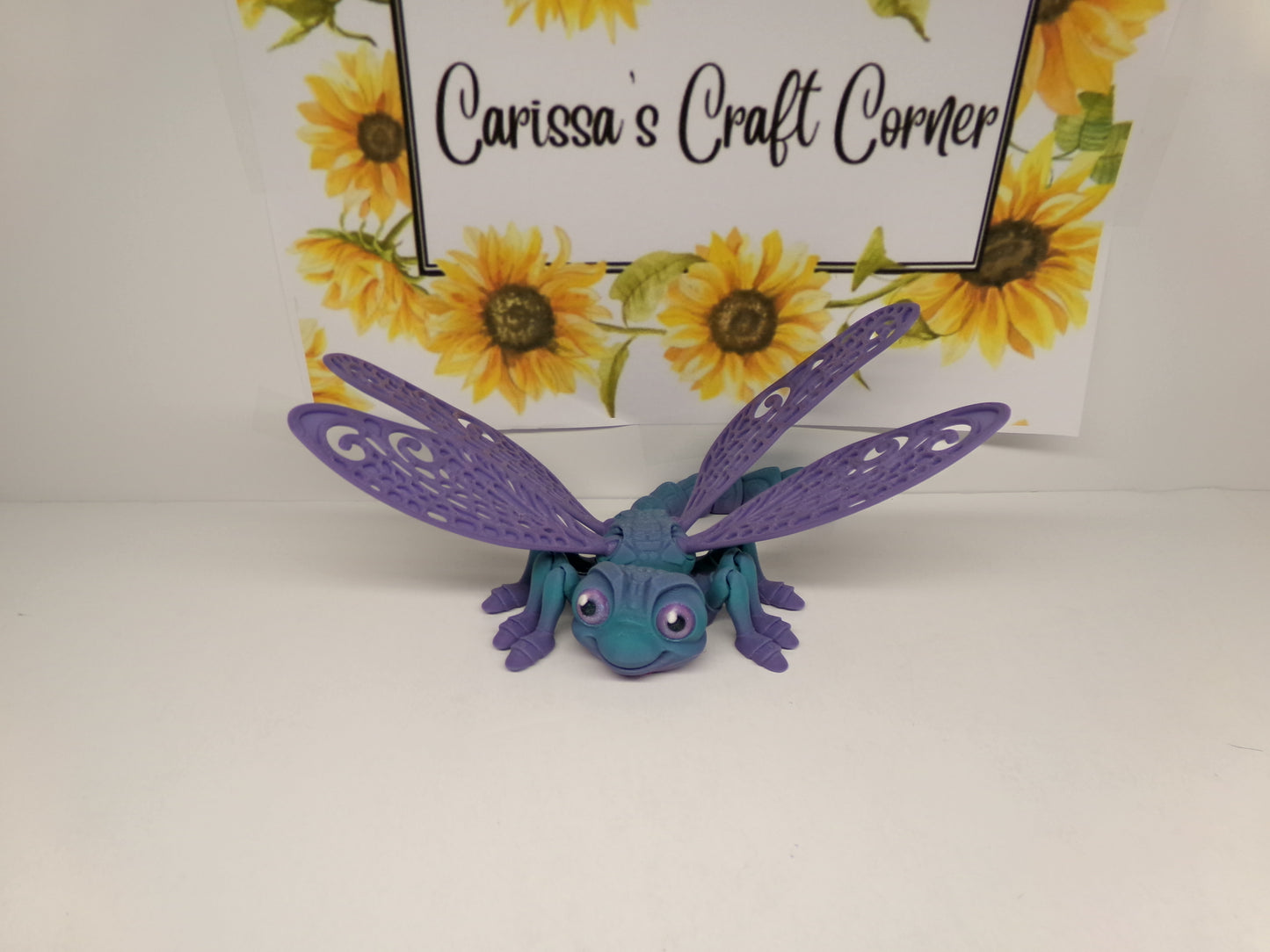 3D Printed Articulated Dragonfly