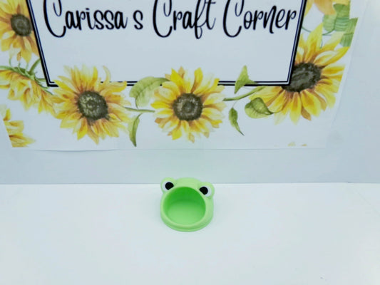 Frog Big Mouth Drill Trash Cover minder