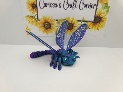 3D Printed Articulated Dragonfly