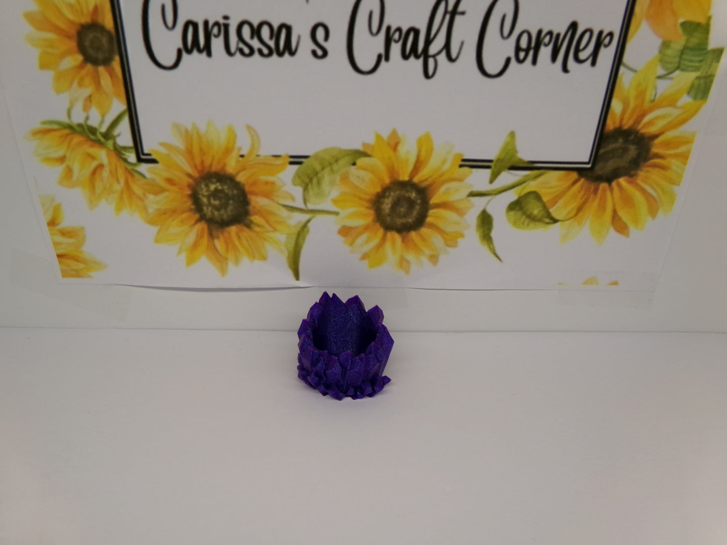 Crystal Rock Trash Cover Minder