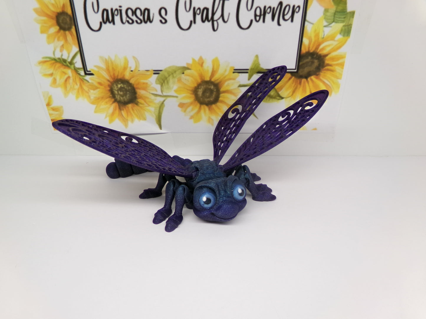 3D Printed Articulated Dragonfly