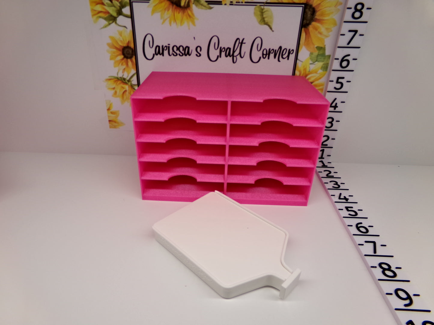 Minimal Space Diamond Art Club Drill Tray Storage Box (DAC)
