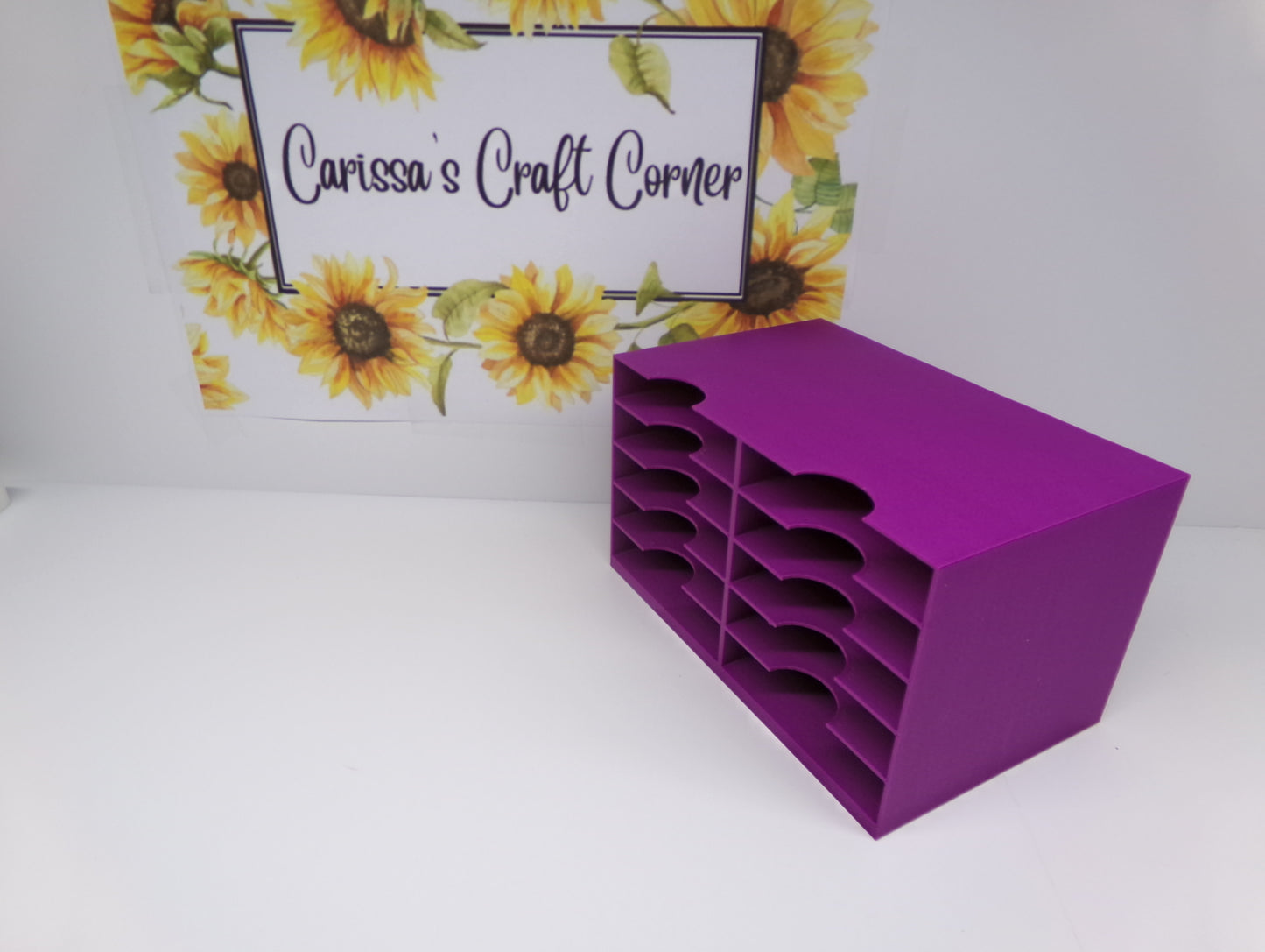 Minimal Space Diamond Art Club Drill Tray Storage Box (DAC)