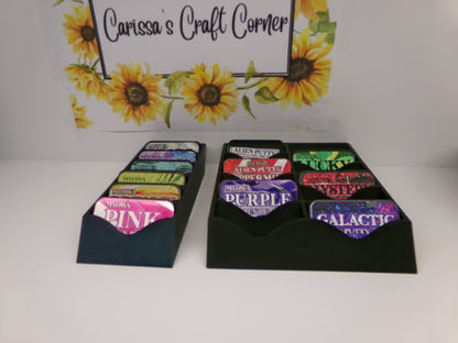 private 6 & 12 slot  MYOWA Alien Putty Tin Holders