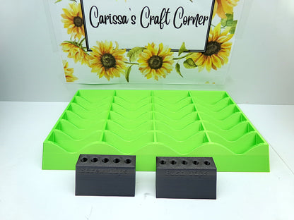 private 6 & 12 slot  MYOWA Alien Putty Tin Holders