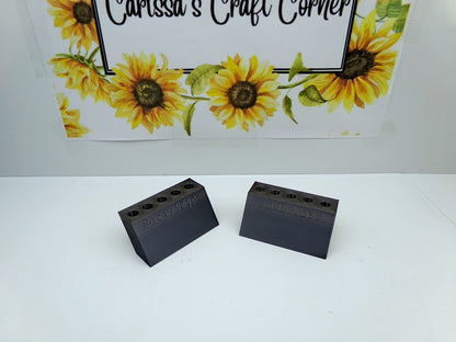 private 6 & 12 slot  MYOWA Alien Putty Tin Holders