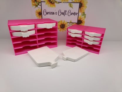 Minimal Space Diamond Art Club Drill Tray Storage Box (DAC)
