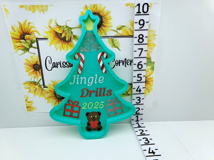 Jingle Drills 2025 Christmas Tree Trinket Tray