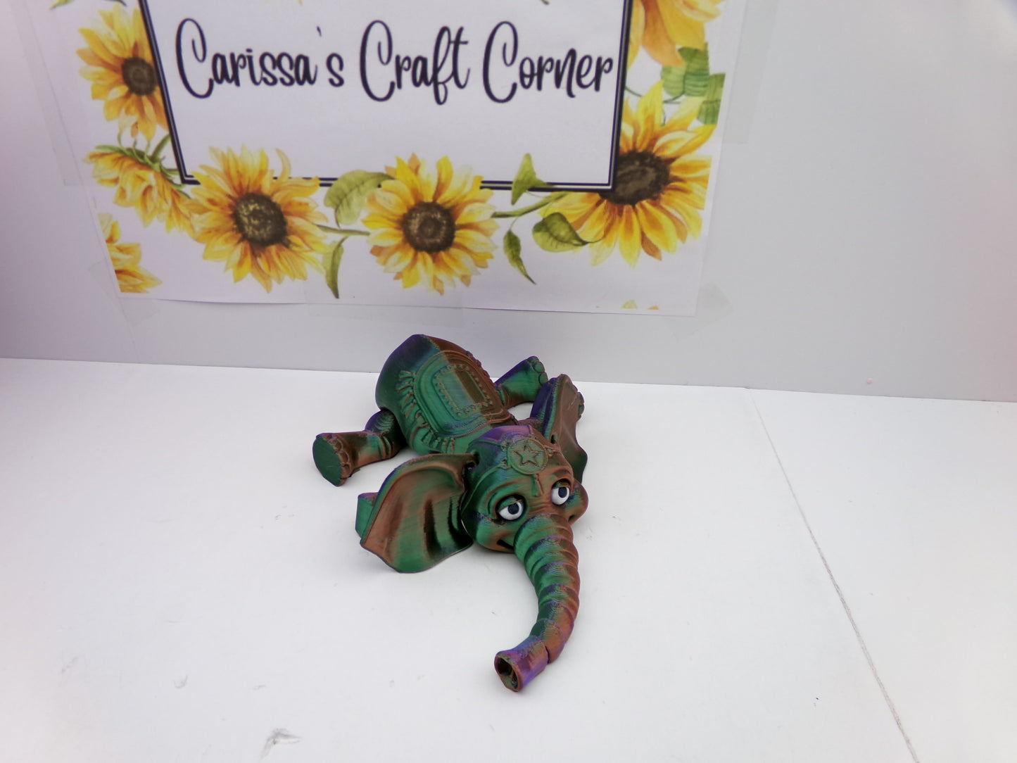 3D Printed Articulated Elephant