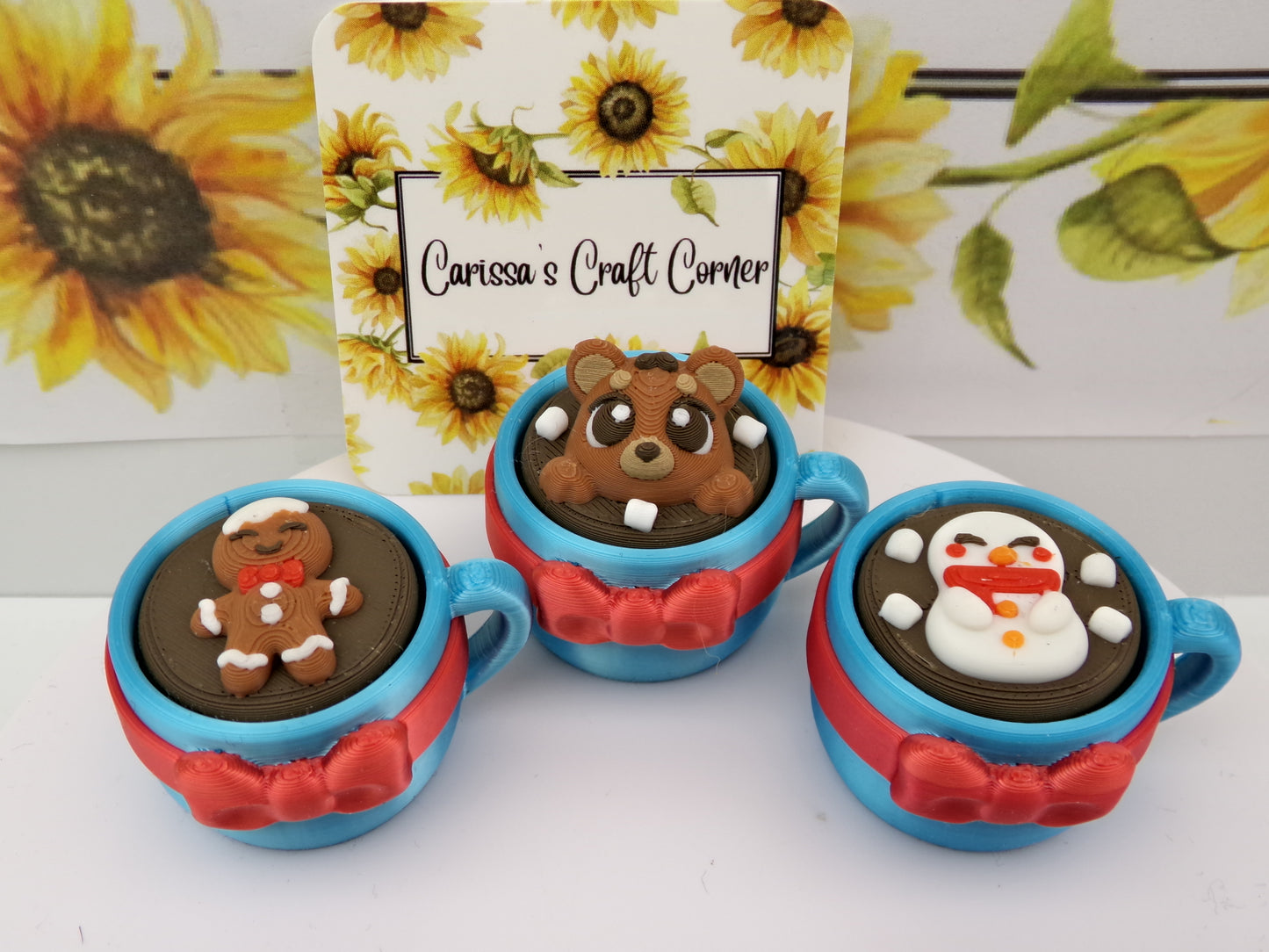 Cocoa Mug Clickers / Cover Minder