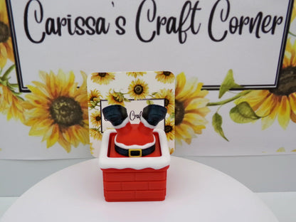 Santa stuck in a Chimney Clicker  / Cover Minder