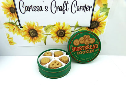 ShortBread Cookie Tin Clicker "not a Cover Minder"