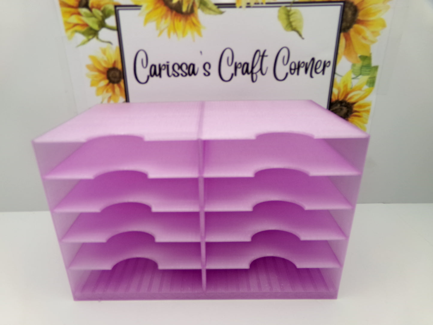 Minimal Space Diamond Art Club Drill Tray Storage Box (DAC)
