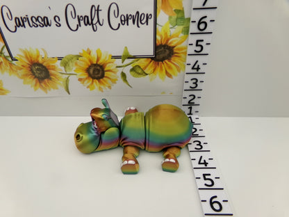 3D Printed Articulated Hippo