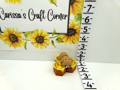 HoneyComb Clicker and Bear Cover Minder set