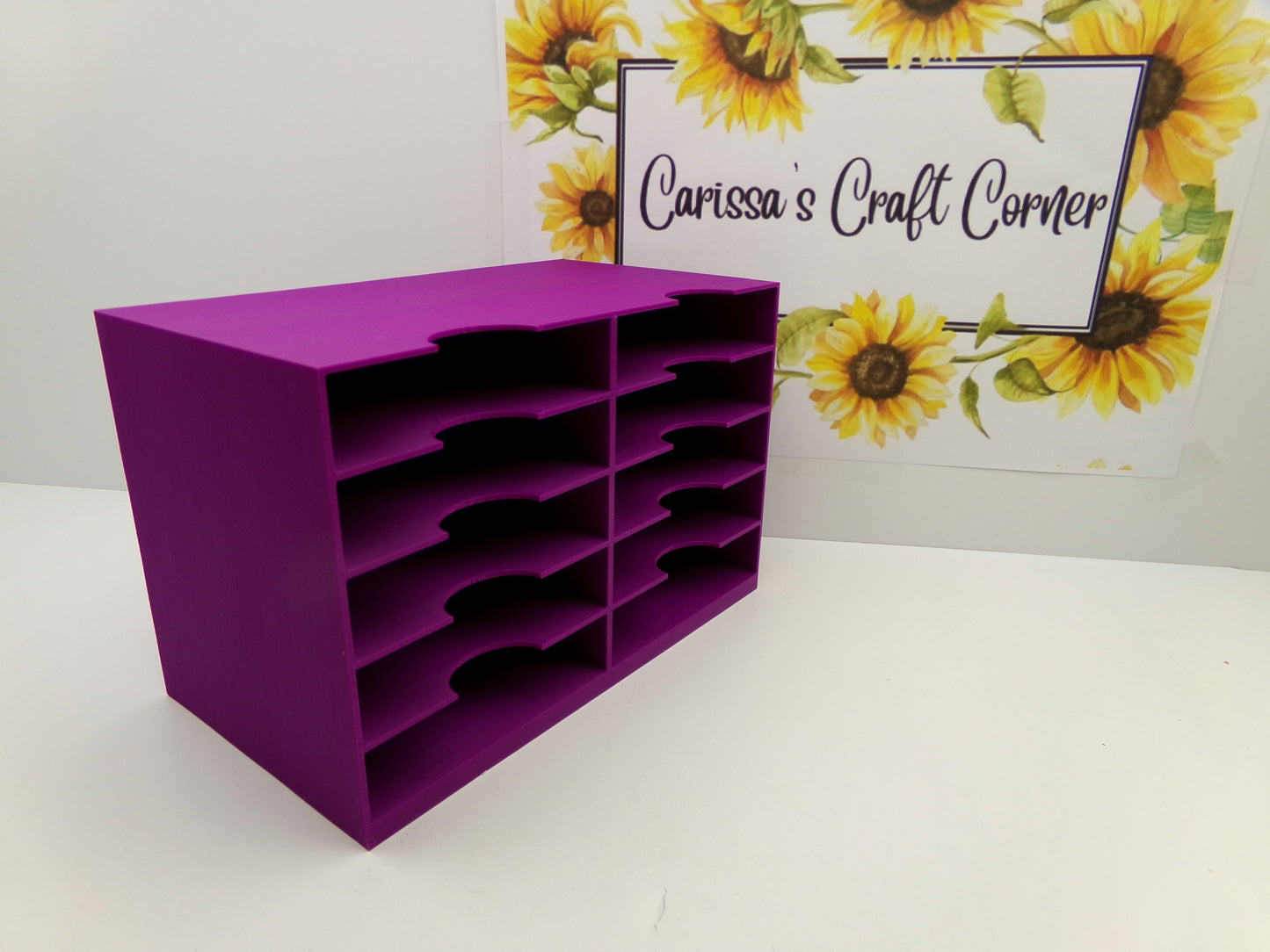 Minimal Space Diamond Art Club Drill Tray Storage Box (DAC)