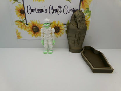 Mummy and Sarcophagus
