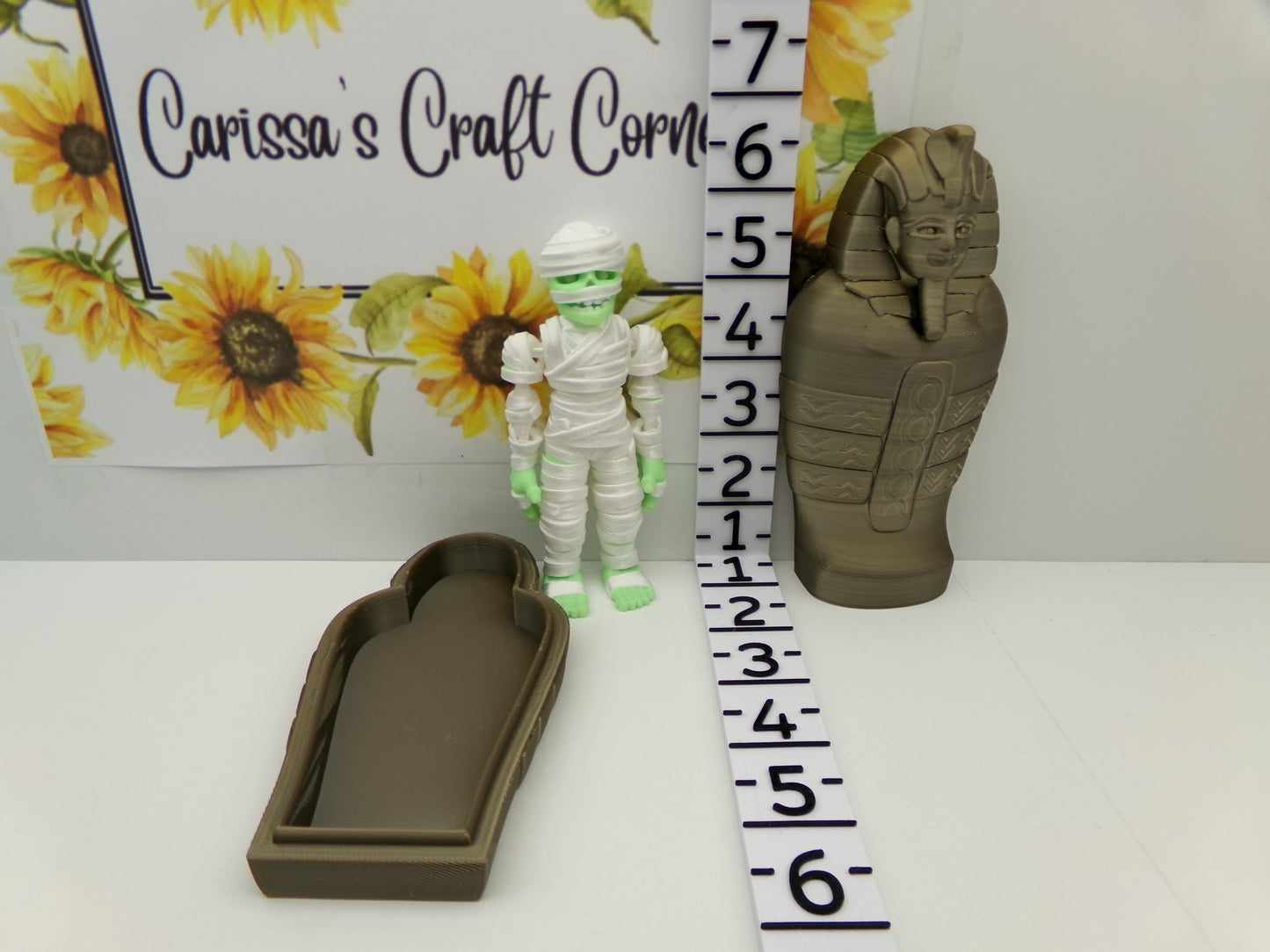 Mummy and Sarcophagus