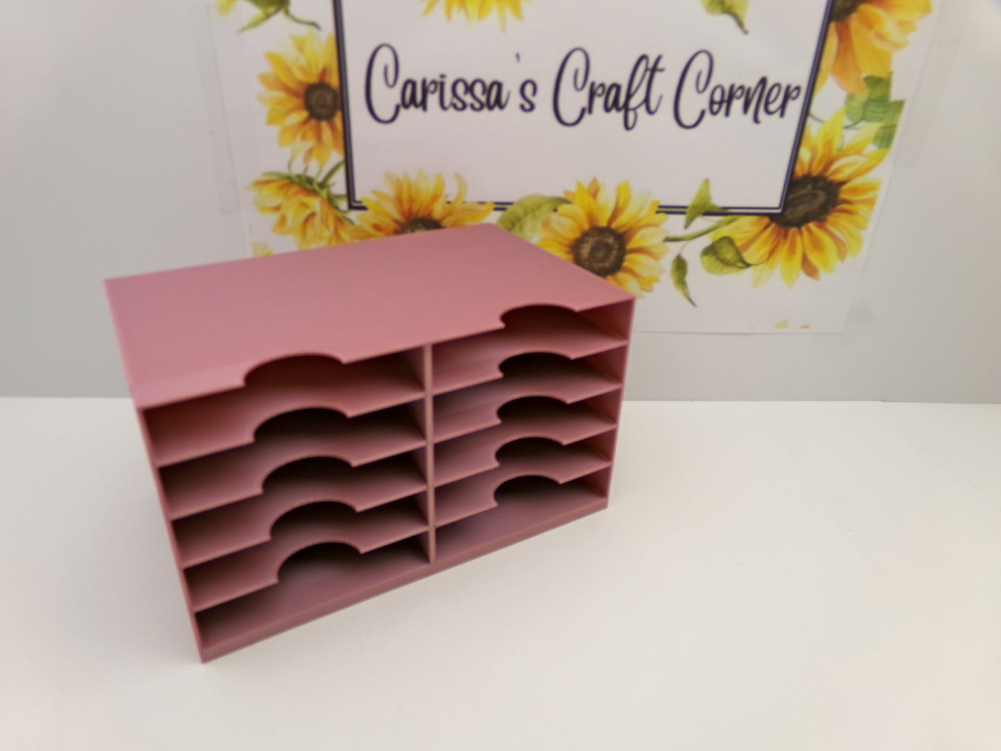 Minimal Space Diamond Art Club Drill Tray Storage Box (DAC)
