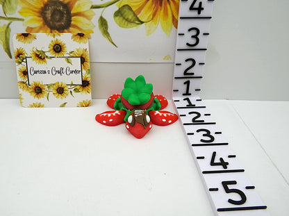 Chocolate Dipped Strawberry Turtle Cover MInder