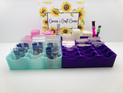 Diamond Painting Drill Baggy & Funnel Organizer