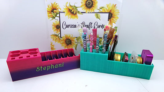 Pen, Tweezer & Assorted Putty Holder
